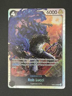 One Piece Adventure on Kami’s Island OP-15-EB04 - Rob Lucci Super Rare EB04-048 - Image 1