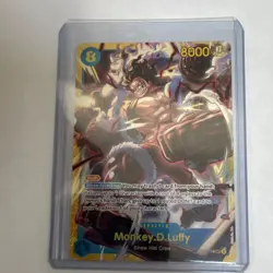 Bandai Monkey.D.Luffy OP11-118 One Piece CCG A Fist of Divine Speed Secret Rare… - Image 1