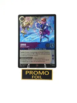 LORCANA carte promo FR7 19/P2 Anna Briseuse de glace 🌟Foil🌟neuve - Image 2