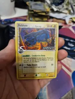 Pokemon - Beldum Stamped Holo - 59/113 - EX Delta Species - Reverse Card - Exc - Image 2