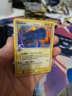 Pokemon - Beldum Stamped Holo - 59/113 - EX Delta Species - Reverse Card - Exc - Image 3