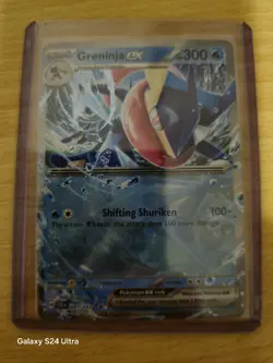 Pokemon - Greninja ex - 041/142 - Stellar Crown - Holo - Double Rare NM - Image 1