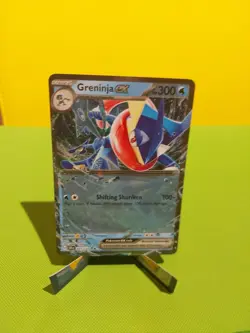 Pokemon Greninja ex 041/142 Stellar Crown Holo Double Rare TCG Card - Image 1