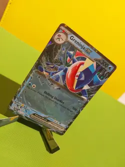 Pokemon Greninja ex 041/142 Stellar Crown Holo Double Rare TCG Card - Image 3