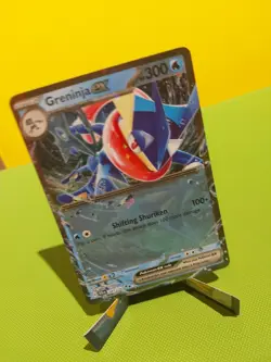 Pokemon Greninja ex 041/142 Stellar Crown Holo Double Rare TCG Card - Image 4