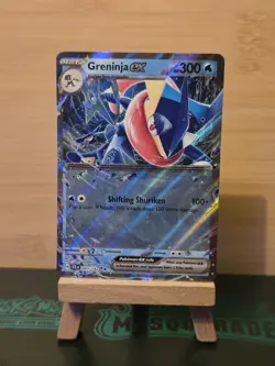 Pokemon TCG Stellar Crown Greninja EX Double Rare Card 041/142 - Image 1
