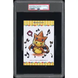 Pokemon Poncho wear Pikachu 2016 Mega Chance 2 Postcard PSA 5 Japanese Card - Image 1