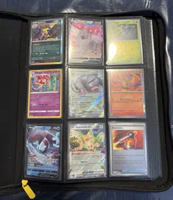 Ultra Pro Pikachu Pro-Binder 9 Pocket Zippered & 105 Pokemon TCG Cards - Image 3