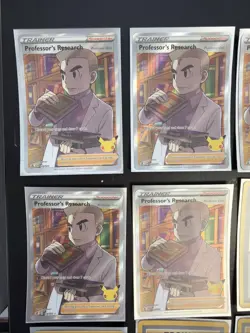 Pokemon Celebrations Lot 37 Trainer Cards Professors Research Rocket’s Admin. - Image 2