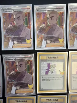 Pokemon Celebrations Lot 37 Trainer Cards Professors Research Rocket’s Admin. - Image 3