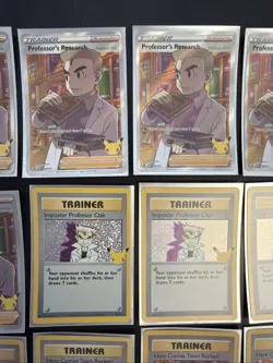 Pokemon Celebrations Lot 37 Trainer Cards Professors Research Rocket’s Admin. - Image 4