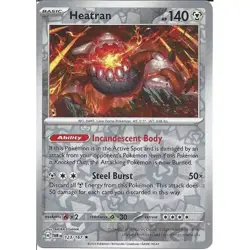 123/167 Heatran : (Holo) Card : Twilight Masquerade Pokemon TCG - Image 1