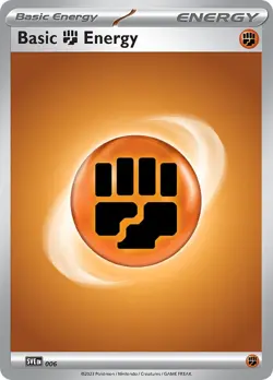 Basic Fighting Energy card 006 Pokemon Scarlet & Violet - Image 1