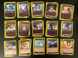 Union Arena Evangelion 4 Copies of All Yellow Deck Common and Uncommon Cards - Image 1