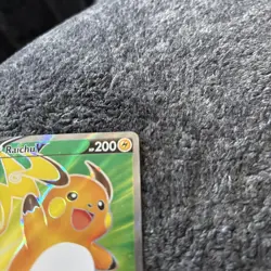 Pokemon TCG Raichu v Brilliant Stars Holo Ultra Rare Card 158/172 NM - Image 4