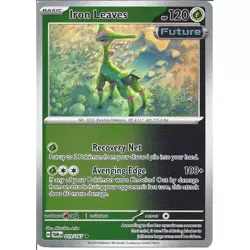 019/167 Iron Leaves Holo Card Twilight Masquerade Pokemon TCG - Image 1