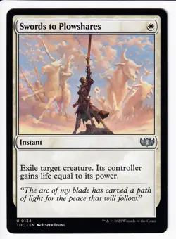 Swords to Plowshares (NM) Exile Removal MTG Discount: 5+ Magic Singles - Image 1