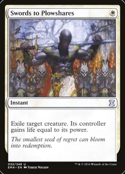 Swords to Plowshares (NM) Exile Removal MTG Discount: 5+ Magic Singles - Image 3