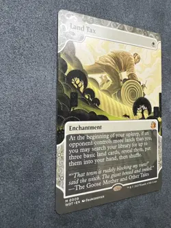 Land Tax Mtg Eldraine Full Art English Mythic Rare - Image 2