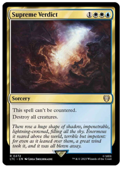 Supreme Verdict Lord of the Rings MTG - Image 1