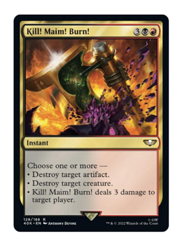 Kill! Maim! Burn! Warhammer 40K MTG - Image 1