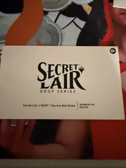 MTG Secret Lair x KEXP: You Are Not Alone ~ Rainbow FOIL ~ Sealed! - Image 1
