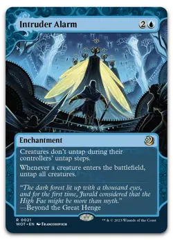 Intruder Alarm #21 (NM) Wilds of Eldraine WOT Magic MTG - Image 1