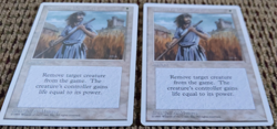 MTG Swords to Plowshares x2 | NM | 4th Edition | Instant - Image 2