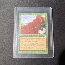 Magic: The Gathering Burgeoning Green Enchantment 1998 Randy Gallegos English - Image 3