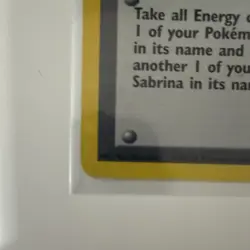 Pokemon TCG Sabrina Gym Challenge 20/132 Holo Rare Unlimited Wizards - Image 2