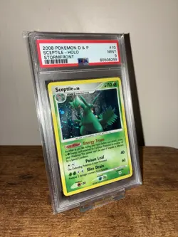 PSA 9 Sceptile Holo Stormfront 2009 #10 Diamond and Pearl Pokemon Card - Image 2