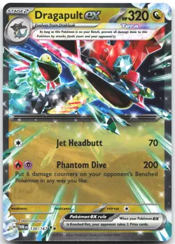 Dragapult ex 130/167 Double Rare Twilight Masquerade Pokemon Near Mint - Image 1