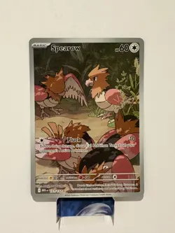 Spearow 151/132 Pokemon Mega Evolution Illustration Rare Near Mint - Image 1