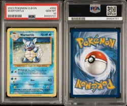 PSA 10 Gem Mint Wartortle 002/034 CLB TCG Classic Box Pokemon 2023 English - Image 3