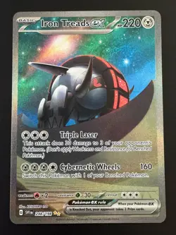 Pokemon Iron Treads ex 248/198 SV01 Special Illustration Rare Holo 220HP - Image 1
