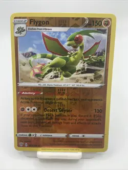 Pokemon TCG Flygon Darkness Ablaze 091/189 Reverse Holo Rare - Image 1