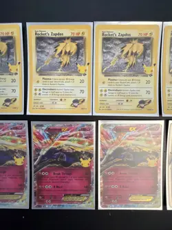 Pokemon Celebrations Lot 18 Zapdos 15/132 Xerneas 97/146 Garchomp 145/147 Luxray - Image 5