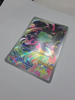 Pokemon TCG Bulbasaur IR 133/132 Mega Evolutions Stamped - Image 3