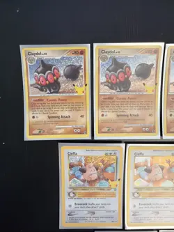 Pokemon Celebrations Lot 21 Claydon 15/106 Cleffa 20/111 Groudon 9/95 Donphan - Image 2