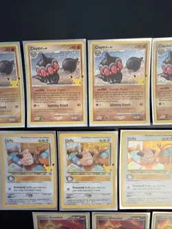 Pokemon Celebrations Lot 21 Claydon 15/106 Cleffa 20/111 Groudon 9/95 Donphan - Image 3