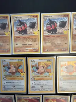 Pokemon Celebrations Lot 21 Claydon 15/106 Cleffa 20/111 Groudon 9/95 Donphan - Image 5