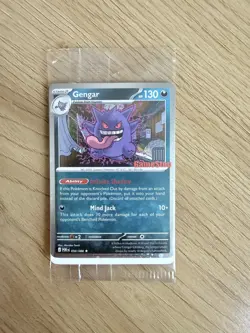 DOUBLE SWIRL 🌀🌀 Gengar 050/088 Gamestop STAMPED Perfect Order GS PROMO SEALED - Image 1