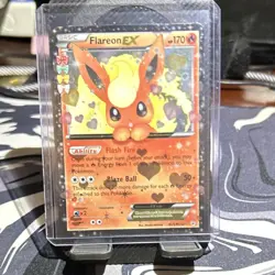 Pokemon Flareon EX RC6/RC32 Generations Radiant Collection Ultra Rare Holo - Image 1