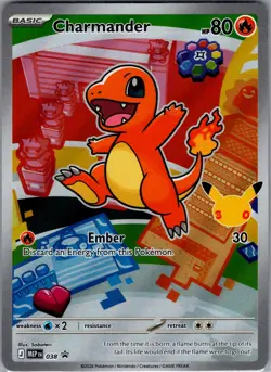 Charmander MEP038 First Partner's Promo Near Mint Pokemon TCG - Image 1