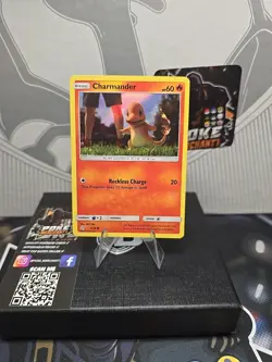 Pokemon TCG Charmander Detective Pikachu 4/18 Holo Common - Image 1