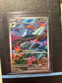 Gloom 198/197 Illustration Rare Pokemon TCG SV03: Obsidian Flames 198/197 NM - Image 1