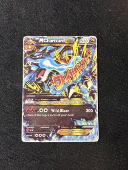 Mega M Charizard EX 69/106 Pokemon XY Flashfire 2014 Ultra Rare Holo -HP/DMG - Image 2