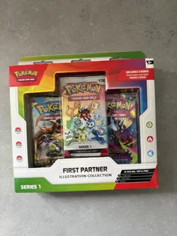 Pokemon First Partner Illustration Collection Box SEALED - Image 1