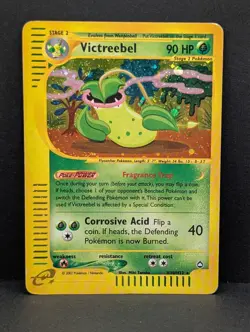 Victreebel Pokemon TCG Aquapolis Holo Rare Nintendo e-reader MP+ - Image 1