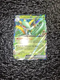Pokemon Serperior ex 003/086 Black Bolt Holo Double Rare Near Mint - Image 1